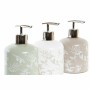 Distributeur de Savon DKD Home Decor Verre ABS 350 ml (8 x 8 x 14 cm) (3 Unités): Plus de 300.000 produits de grandes marques en