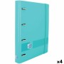 Reliure à anneaux Oxford Live & Go Bleu A4+ (4 Unités): Plus de 300.000 produits de grandes marques en vente directe à prix usin