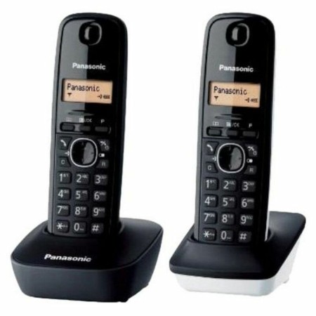 Téléphone Sans Fil Panasonic KX-TG1612 Noir Noir/Blanc: Plus de 300.000 produits de grandes marques en vente directe à prix usin