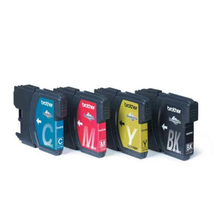Cartouche d'encre originale Brother LC-1100VALBP Multicouleur: Plus de 300.000 produits de grandes marques en vente directe à pr