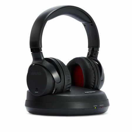Casques avec Microphone Aiwa WHF880 Noir: Plus de 300.000 produits de grandes marques en vente directe à prix usine sur cadeaufo