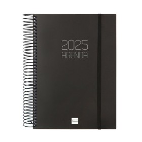 Agenda Finocam OPAQUE Noir A5 15,5 x 21,2 cm 2025: Plus de 300.000 produits de grandes marques en vente directe à prix usine sur