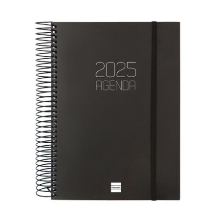 Agenda Finocam OPAQUE Noir A5 15,5 x 21,2 cm 2025: Plus de 300.000 produits de grandes marques en vente directe à prix usine sur