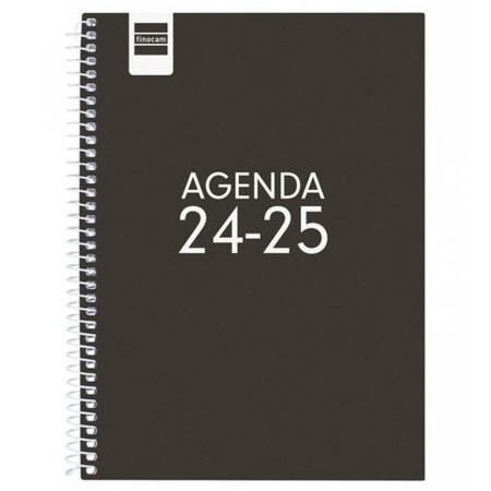 Agenda Finocam COOL Noir quarto 15,5 x 21,2 cm 2024-2025: Plus de 300.000 produits de grandes marques en vente directe à prix us
