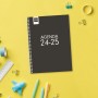 Agenda Finocam COOL Noir quarto 15,5 x 21,2 cm 2024-2025: Plus de 300.000 produits de grandes marques en vente directe à prix us