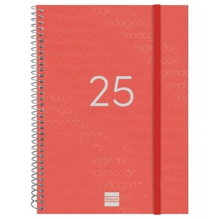 Agenda Finocam YEAR Rouge A5 15,5 x 21,2 cm 2025: Plus de 300.000 produits de grandes marques en vente directe à prix usine sur 