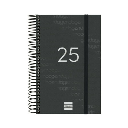 Agenda Finocam YEAR Noir 11,7 x 18,1 cm 2025: Plus de 300.000 produits de grandes marques en vente directe à prix usine sur cade