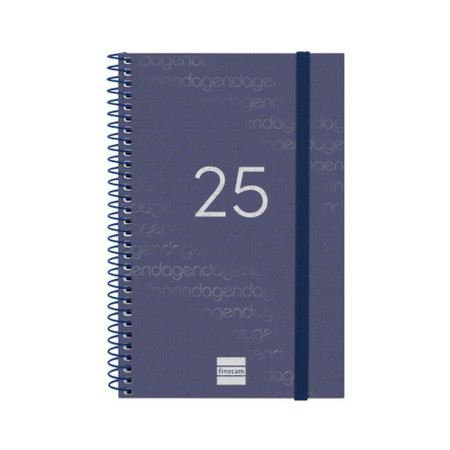 Agenda Finocam YEAR Bleu 11,7 x 18,1 cm 2025: Plus de 300.000 produits de grandes marques en vente directe à prix usine sur cade