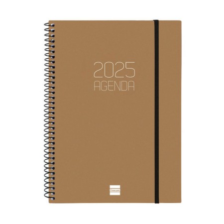 Agenda Finocam OPAQUE Marron A5 15,5 x 21,2 cm 2025: Plus de 300.000 produits de grandes marques en vente directe à prix usine s