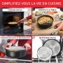 Batterie de Cuisine Tefal Ingenio Hard Stone Gris: Plus de 300.000 produits de grandes marques en vente directe à prix usine sur