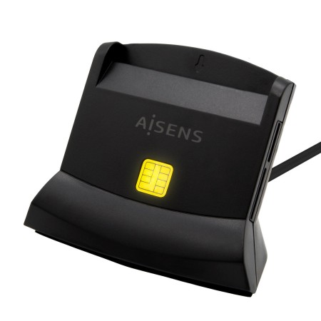 Lecteur de cartes DNI/SIP Aisens ASCR-SN04CSD-BK Noir: Plus de 300.000 produits de grandes marques en vente directe à prix usine