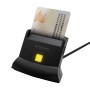 Lecteur de cartes DNI/SIP Aisens ASCR-SN04CSD-BK Noir: Plus de 300.000 produits de grandes marques en vente directe à prix usine