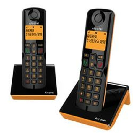 Téléphone fixe Alcatel ATL1425413 Noir Orange: Plus de 300.000 produits de grandes marques en vente directe à prix usine sur cad