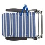 Chaise de Plage Colorbaby 62601 Bleu/Blanc Aluminium 61 x 50 x 85 cm Blanc Blue marine (61 x 50 x 85 cm): Plus de 300.000 produi