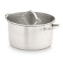 Casserole avec Couvercle Kinvara 17712/DO3 Argenté 31,7 x 16,5 x 24 cm: Plus de 300.000 produits de grandes marques en vente dir