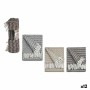 Housse de canapé GiftDecor ITEM NO.25 PLAIDS Marron Gris Naturel 160 x 130 cm Epis (12 Unités): Plus de 300.000 produits de gran