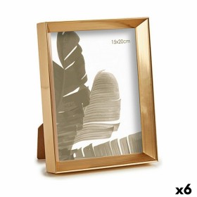 Cadre photo GiftDecor WPC0235MG-3 Doré verre Plastique (6 Unités): Plus de 300.000 produits de grandes marques en vente directe 