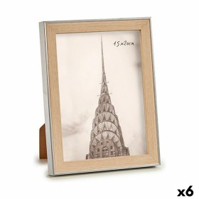 Cadre photo GiftDecor WPC1920MS-3 Marron Argenté Naturel verre polypropylène (6 Unités): Plus de 300.000 produits de grandes mar