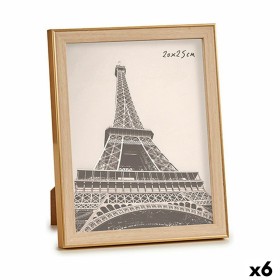 Cadre photo GiftDecor WPC1920MG-4 Marron Doré verre polypropylène (6 Unités): Plus de 300.000 produits de grandes marques en ven