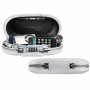 Coffre-Fort Portable avec Câble de Sécurité Master Lock 5900EURDWHT Blanc ABS 700 ml 6 x 12,9 x 24 cm: Plus de 300.000 produits 