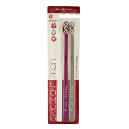 Brosse à Dents Blanchissante Swissdent Soft Family Gris Rose Blanc: Plus de 300.000 produits de grandes marques en vente directe