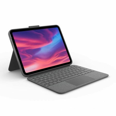 Housse pour iPad + Clavier Logitech Combo Touch Gris Espagnol Qwerty: Plus de 300.000 produits de grandes marques en vente direc