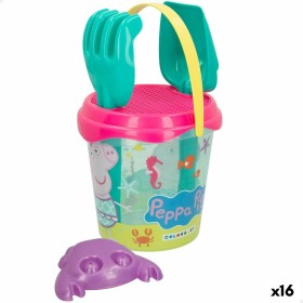 Set de jouets de plage Peppa Pig Ø 18 cm (16 Unités): Plus de 300.000 produits de grandes marques en vente directe à prix usine 