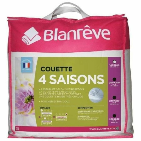 Couvre-lit Blanreve Blanc 140 x 200 cm: Plus de 300.000 produits de grandes marques en vente directe à prix usine sur cadeaufou.
