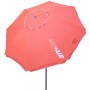 Parasol Aktive Corail Aluminium Acier 220 x 208 x 220 cm (6 Unités): Plus de 300.000 produits de grandes marques en vente direct