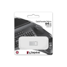 Clé USB Kingston DTMC3G2/64GB Porte-clés Argenté Noir 64 GB: Plus de 300.000 produits de grandes marques en vente directe à prix