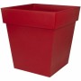 Pot EDA Tuscan Rouge Carré Ø 50 cm: Plus de 300.000 produits de grandes marques en vente directe à prix usine sur cadeaufou.com.