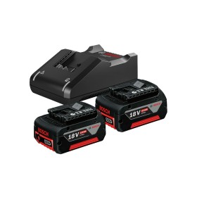 Kit chargeur et batterie rechargeable BOSCH 1 600 A01 9S0 4 Ah 18 V: Plus de 300.000 produits de grandes marques en vente direct