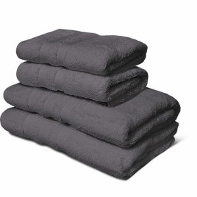 Serviette Lovely Home Gris 50 x 100 cm: Plus de 300.000 produits de grandes marques en vente directe à prix usine sur cadeaufou.