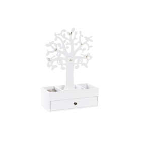Boîte à bijoux DKD Home Decor Blanc Bois MDF (24 x 12 x 36 cm): Plus de 300.000 produits de grandes marques en vente directe à p