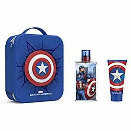 Set de Parfum Enfant Capitán América 1072801 EDT 100 ml 2 Pièces: Plus de 300.000 produits de grandes marques en vente directe à