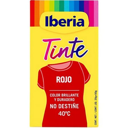 teinture pour vêtement Tintes Iberia 20 g Rouge 40º C: Plus de 300.000 produits de grandes marques en vente directe à prix usine
