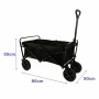 Marbueno Chariot Pliable Multiusages Acier 150 KG Noir Jardin, Plage, Camping 86X50X59 cm: Plus de 300.000 produits de grandes m