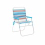 Marbueno Chaise Pliable Aluminium Rayures Orange et Bleu Plage Piscine 52X56X80 cm: Plus de 300.000 produits de grandes marques 