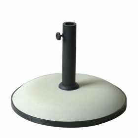 Marbueno Base Parasol Ronde 50x37 cm 25KG Blanc Jardin, Piscine, Terrasse 10453: Plus de 300.000 produits de grandes marques en 