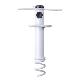 Marbueno Parasol Succion Acier Blanc 35,5x15x6 cm Plage et Jardin 10506: Plus de 300.000 produits de grandes marques en vente di