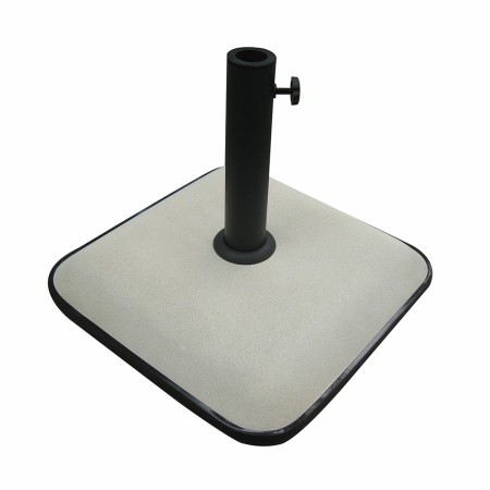 Marbueno Base Parasol Carré Béton 45X45X7,3 cm 25KG Blanc Jardin, Piscine, Terrasse 10459: Plus de 300.000 produits de grandes m