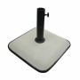 Marbueno Base Parasol Carré Béton 45X45X7,3 cm 25KG Blanc Jardin, Piscine, Terrasse 10459: Plus de 300.000 produits de grandes m