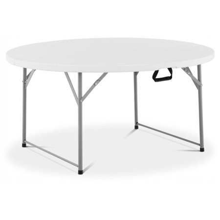 Marbueno Table Pliable Résine Blanc D.122x74 cm Catering, Plage et Camping 10530: Plus de 300.000 produits de grandes marques en