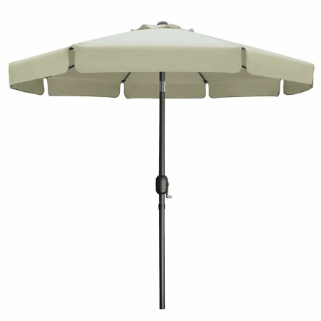 Marbueno Parasol Acier 8 Bâtons D300 cm Polyester Beige Jardin, Piscine, Terrasse: Plus de 300.000 produits de grandes marques e