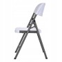 Marbueno Chaise Pliable Résine Blanc 44x53x83 cm Restauration, Plage et Camping 10531: Plus de 300.000 produits de grandes marqu