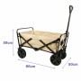Marbueno Chariot Multiusages Pliable Acier 150 KG Beige Jardin, Plage et Camping 86X50X59 cm: Plus de 300.000 produits de grande
