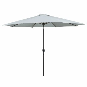Marbueno Parasol Acero 8 Varillas D270 cm Polyester Blanc Jardin, Piscine, Terrasse: Plus de 300.000 produits de grandes marques