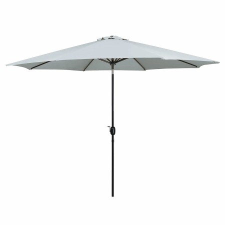Marbueno Parasol Acero 8 Varillas D270 cm Polyester Blanc Jardin, Piscine, Terrasse: Plus de 300.000 produits de grandes marques