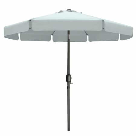 Marbueno Parasol Acero 8 Varillas D300 cm Poliester Blanc Jardin, Piscine, Terrasse: Plus de 300.000 produits de grandes marques