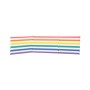 Paravent 4 Poteaux Acier Polyester Rayures Couleurs 360X80 cm Plage, Piscine, Jardin: Plus de 300.000 produits de grandes marque